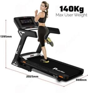 PowerMax Fitness TA-C5 4HP (6HP Peak) Motorized Treadmill
