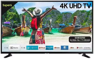 Samsung Inches Super 6 Series 4K UHD LED Smart TV UA43NU6100