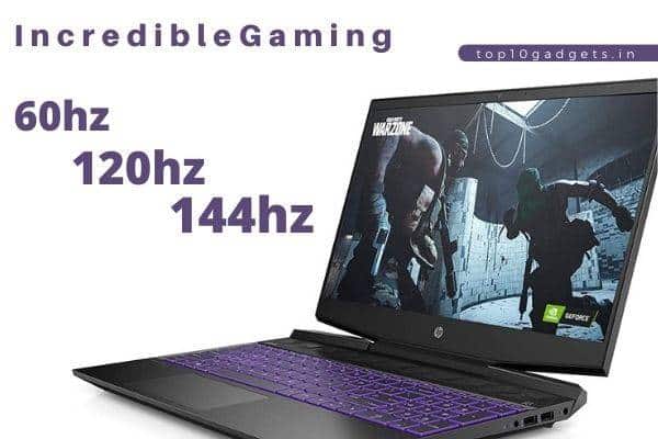 Best Gaming laptop under 80000 display refresh rate