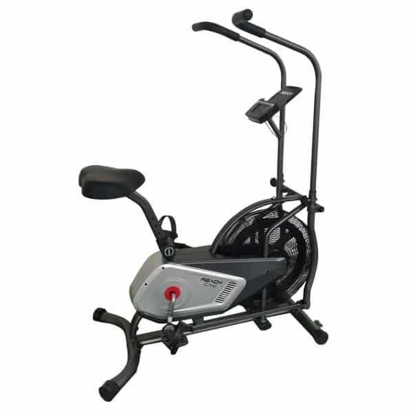 Reach Iconic Air Bike Exercise Gym Cycle with Fan Based Resistance | Best Fan Bike for Home Gym Workout