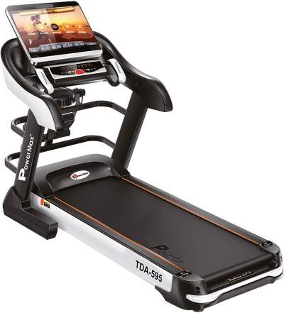 PowerMax Fitness TDA-595 4HP (6HP Peak) Motorized Treadmill