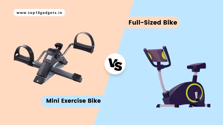 Mini Exercise Bike vs Full-Size Bike